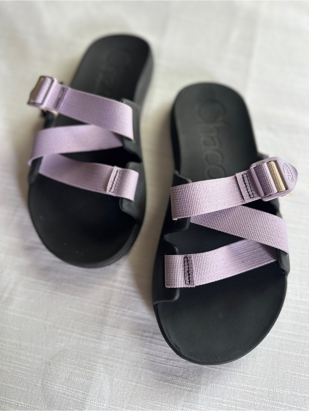 Chaco Chillos Slide Sandals Lavender Purple Men's 10 / Women's 11.5
